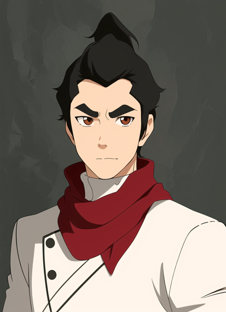 3978527971-1967466078-the legend of korra, masterpiece, best quality, 1boy, male focus, solo, black hair, brown eyes, looking at viewer, scarf, frown,.png